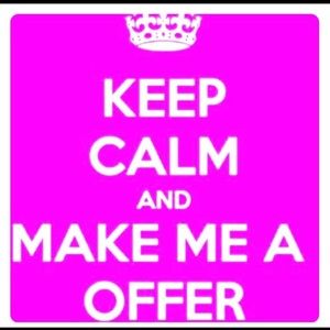 Reasonable offers will be accepted.